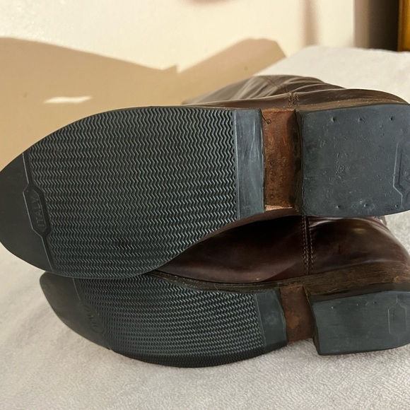 Frye Melissa Brown Boots Sz 8 - Picture 13 of 14